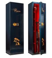 Сейф оружейный Valberg Сафари EL GOLD (чёрный)